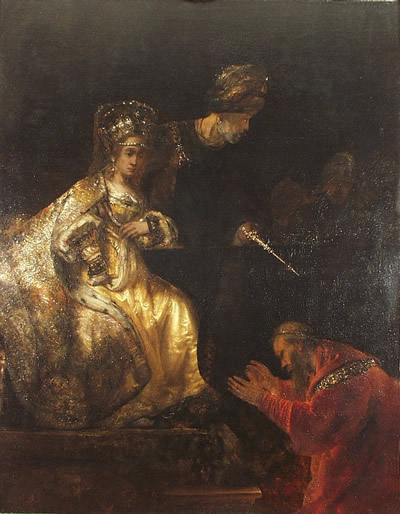 Haman Begging the Mercy of Esther